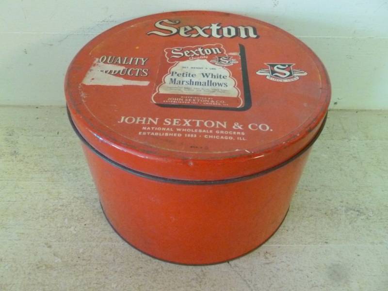 lot 275 image: Vintage Metal Container