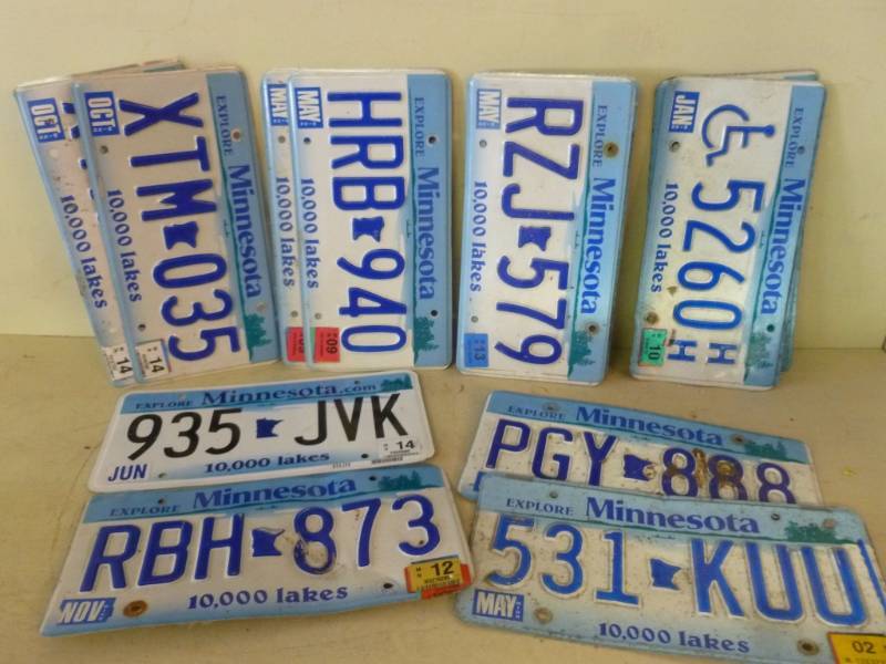 lot 277 image: License Plates