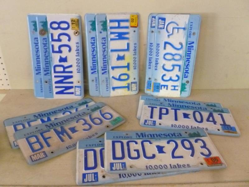 lot 278 image: License Plates