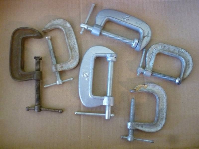 lot 280 image: C-Clamps
