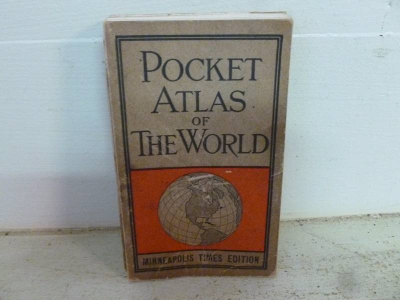 lot 379 image: Antique Pocket Atlas