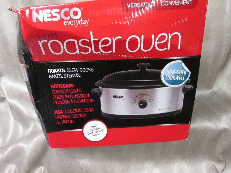 Nesco 6 qt. Stainless Steel Roaster...