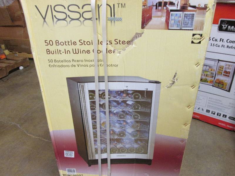 Magic Chef Vissani 50-Bottle Wine C...