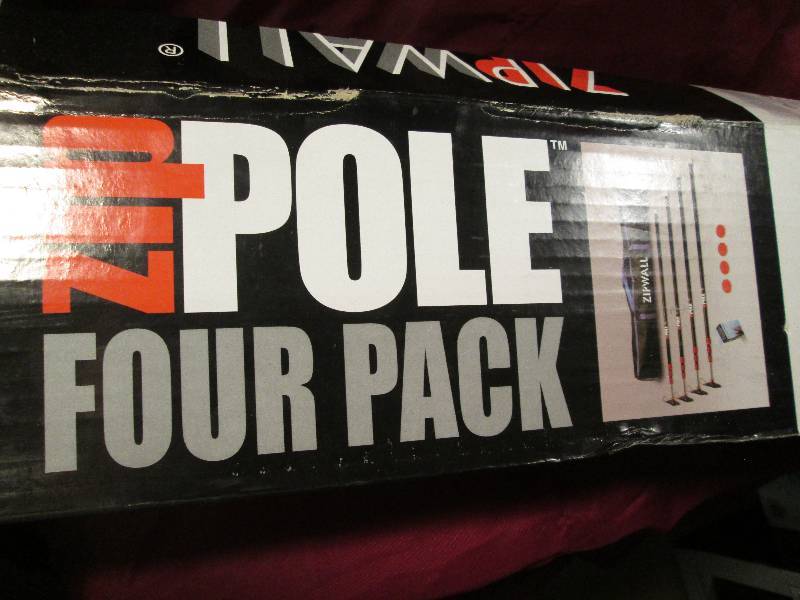 Zipwall 10 ft. ZP4 ZipPole Spring L...