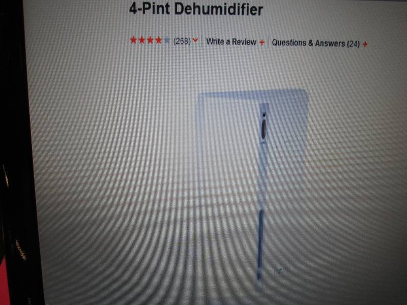 Perfect Home 4-Pint Dehumidifier Re...