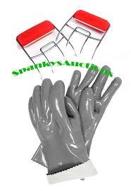 Lot of 2 New Insulated Food Gloves and Meat Claws