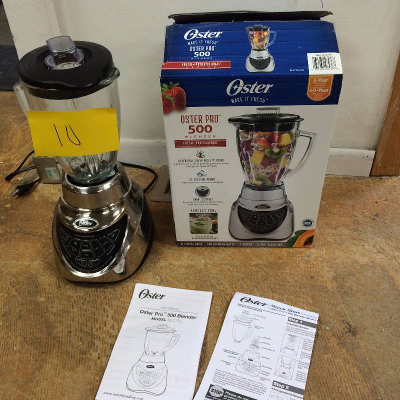 NEW Oster Pro 500 Blender Fresh Professional Series, All Metal Drive, 500 Watts