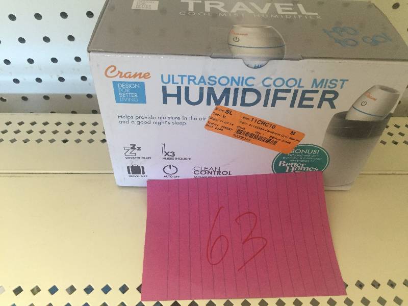 Hunter 1.2-gal. Ultrasonic Cool Mist Humidifier