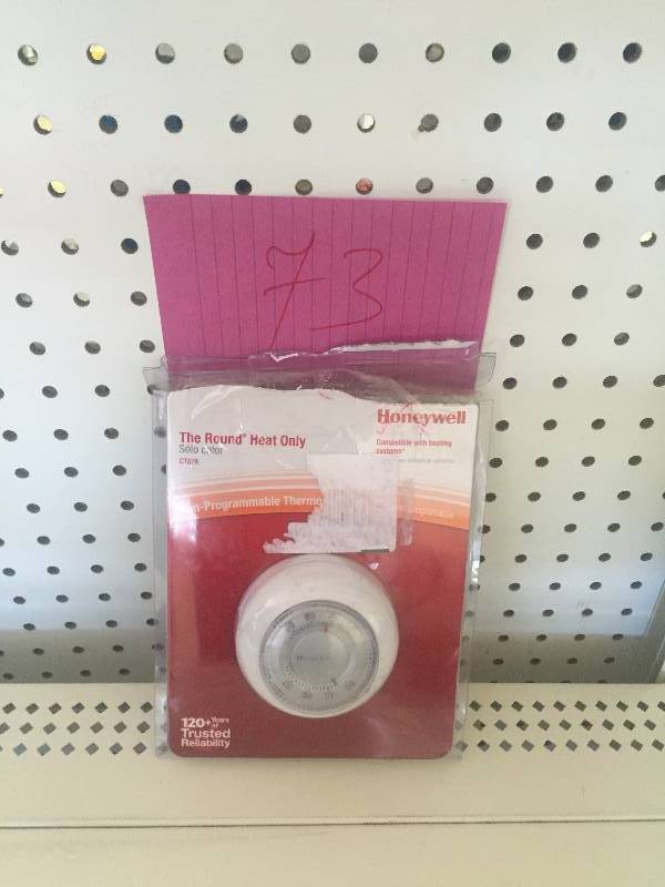 Honeywell Round Mechanical Thermostat Heat Only