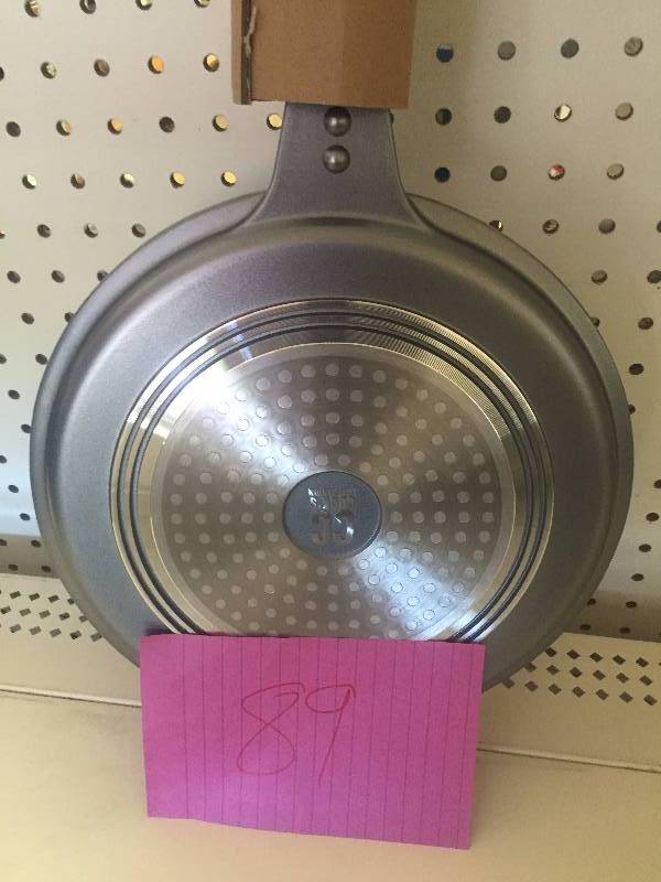 Cooks Companion Ceramic Nonstick 10 Flip Around Pan Silver