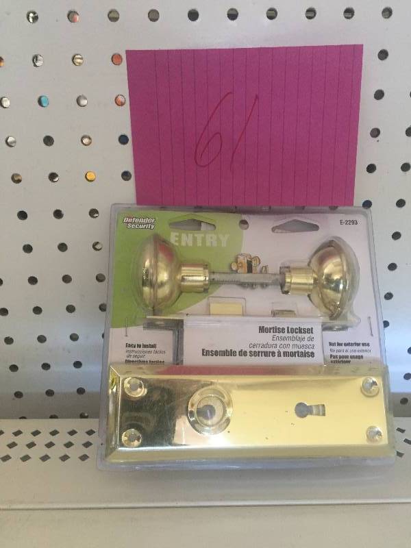 Defender Security Mortise Lockset