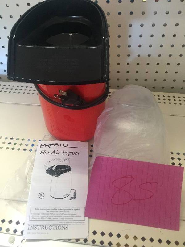 Presto Electric Hot Air Popper