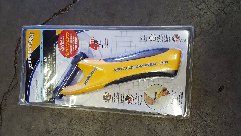 Zircon Corporation MetalliScanner M40 Metal Locator Model # 62518 New