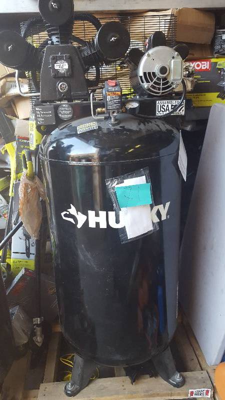 Husky 80 Gal. 3-Cylinder Single Stage Electric Air Compressor Model # C801H voltage 220 plastic switch are broken please see the pictures