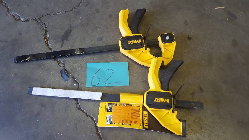 Lot of 2 DEWALT  Trigger Clamp   New