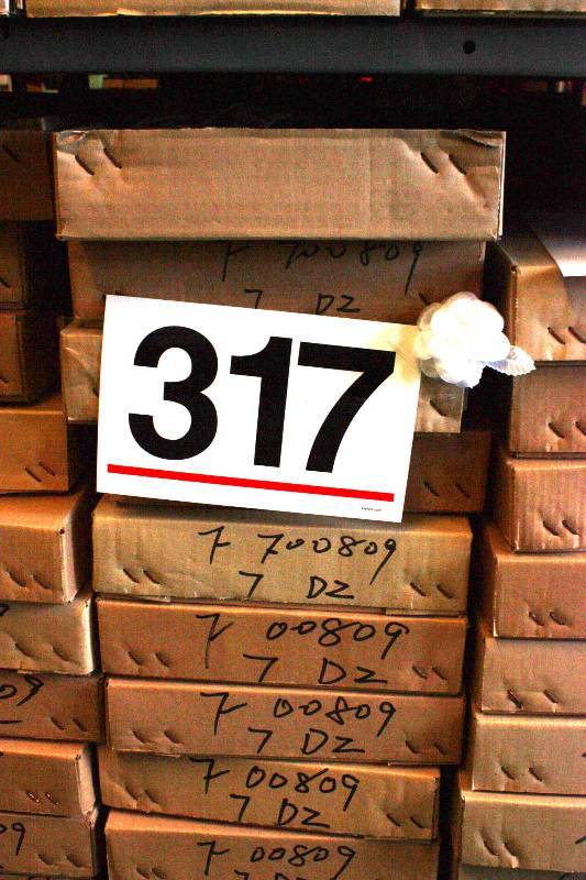 46 boxes of 84 stems per box.   Single White Flower Stems