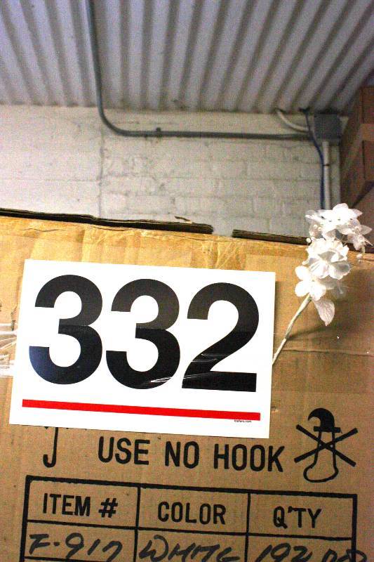2304 White Floral Stems wPearls