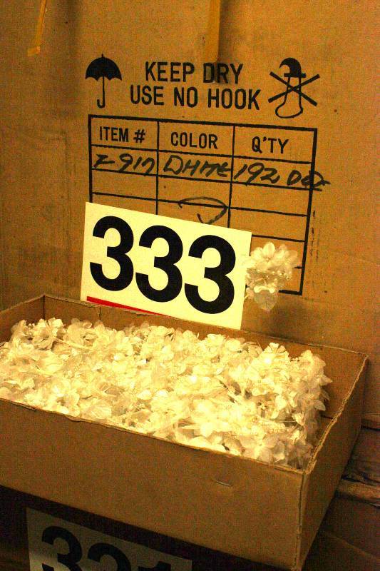 2304 White Floral Stems wPearls