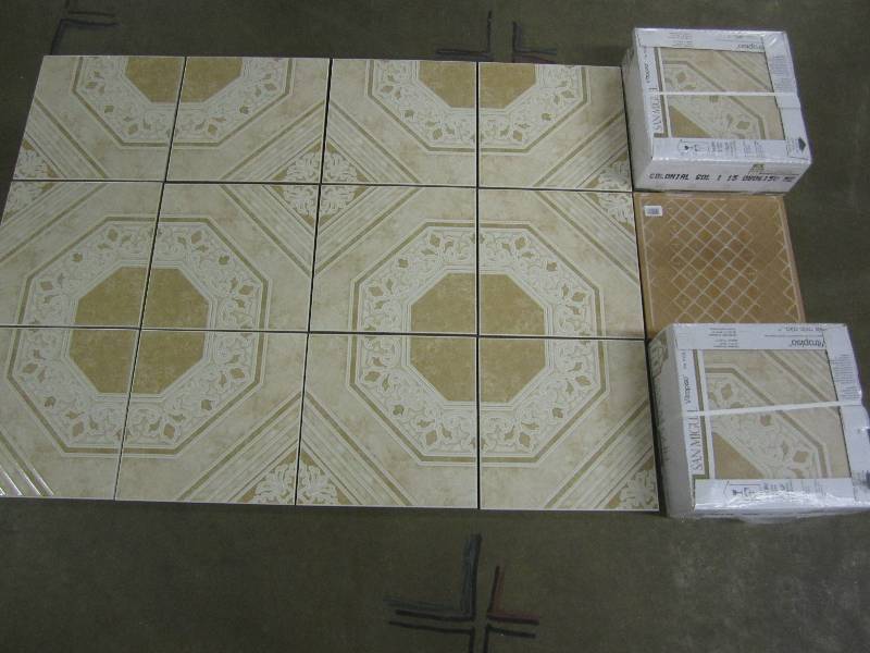 Colonial Gold Vitropiso Ceramic Floor Tile Liquidation! in Dassel