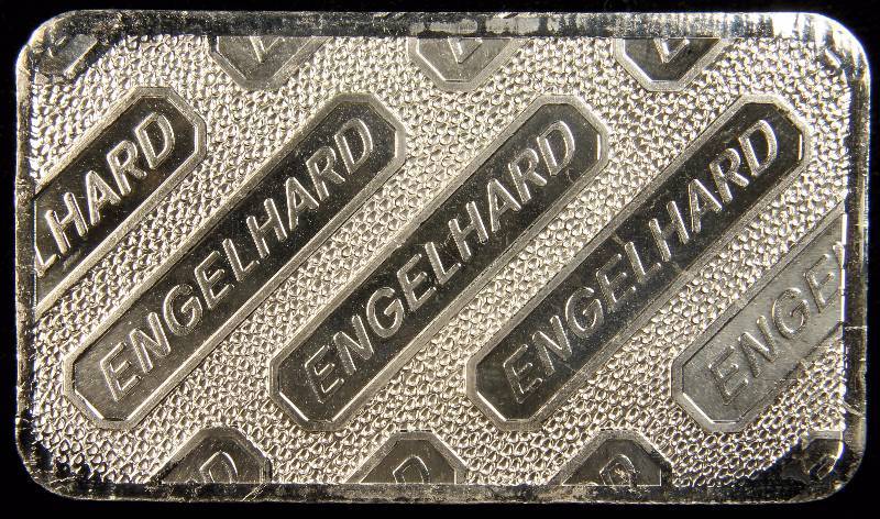 ENGLEHARD 10 TROY OZ. 999 SILVER BAR