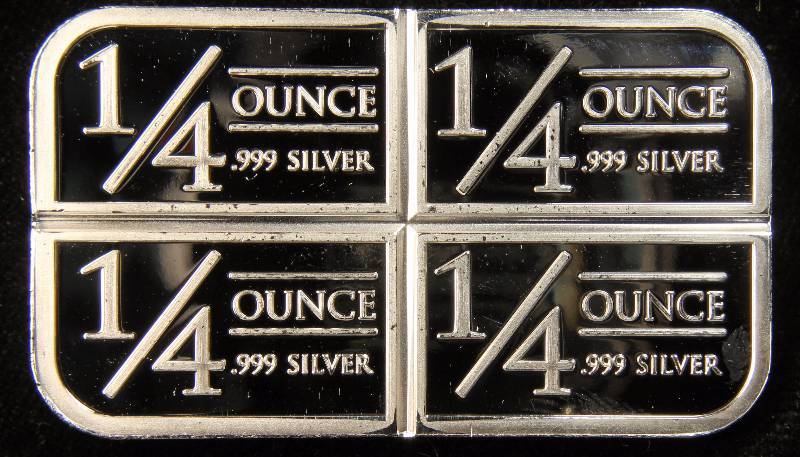 1 TROY OZ. .999 FINE SILVER BAR STAGECOACH SILVER DESIGN