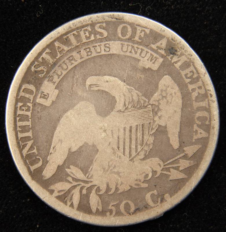 1812 CAPPED BUST SILVER HALF DOLLAR FULL LIBERTY
