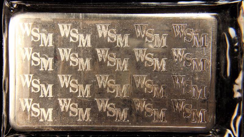 10 TROY OZ. .999 FINE SILVER BAR WALL STREET MINT PRE-2001 TWIN TOWERS SEALED