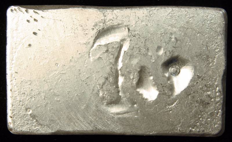 3 TROY OZ. .999 FINE SILVER BAR HAND POURED PROSPECTORS GOLD & GEMS