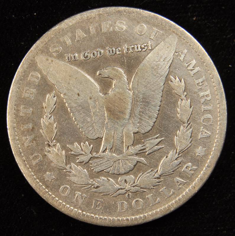 1891-O MORGAN SILVER DOLLAR
