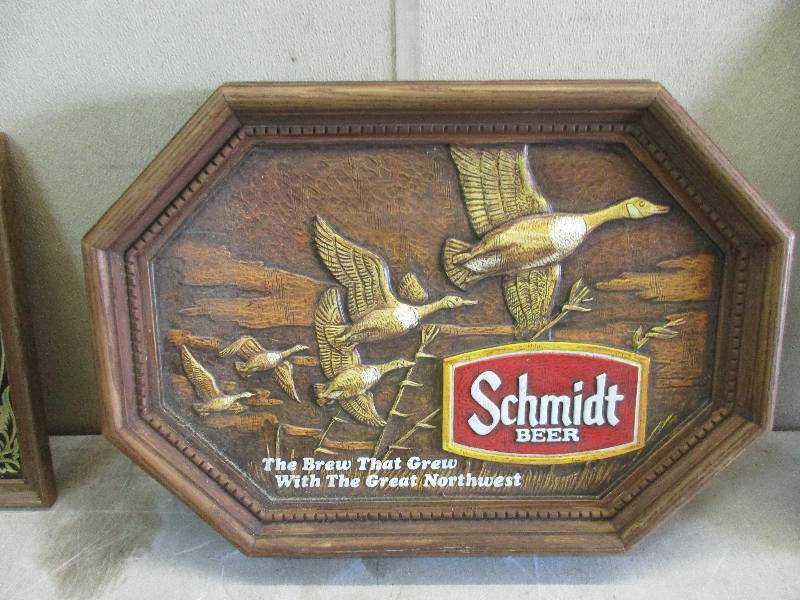 Schmidts Beer Sign