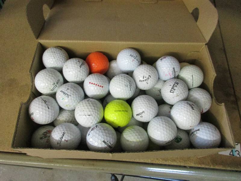 6 dozen golf balls