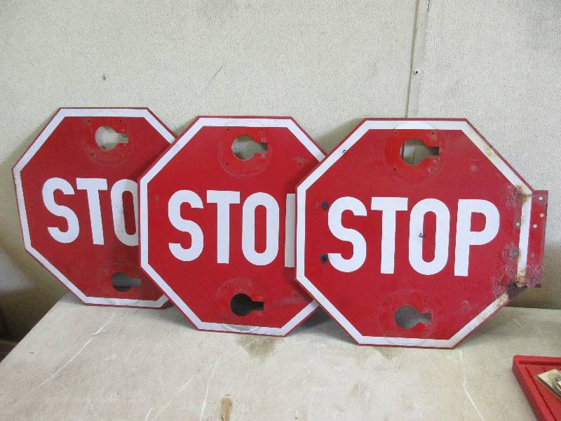 School Bus Stop Signs