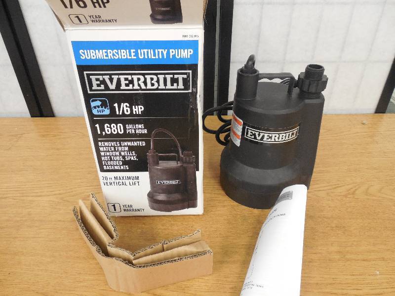 16 HP Submersible Thermoplastic Utility Pump