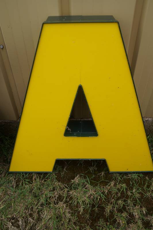 Large LED Lighted Letter
