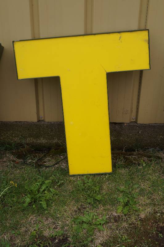 Large LED Lighted Letter