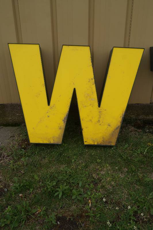 Large LED Lighted Letter