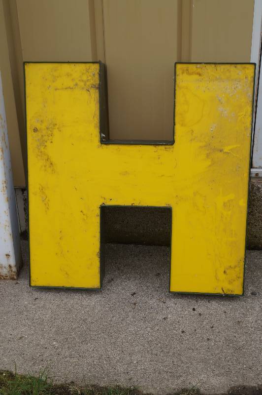 Large LED Lighted Letter