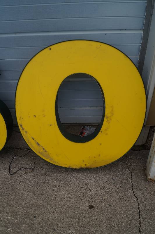 Large LED Lighted Letter