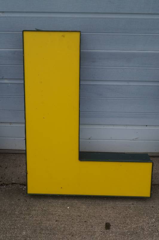 Large LED Lighted Letter