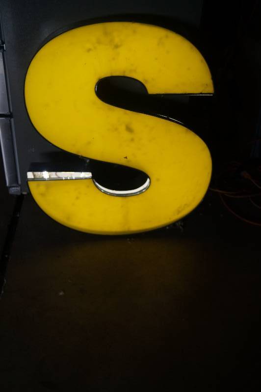 Large LED Lighted Letter