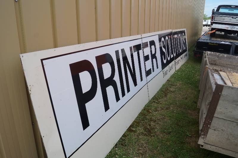 3 4x8 Sheets of Sign Material