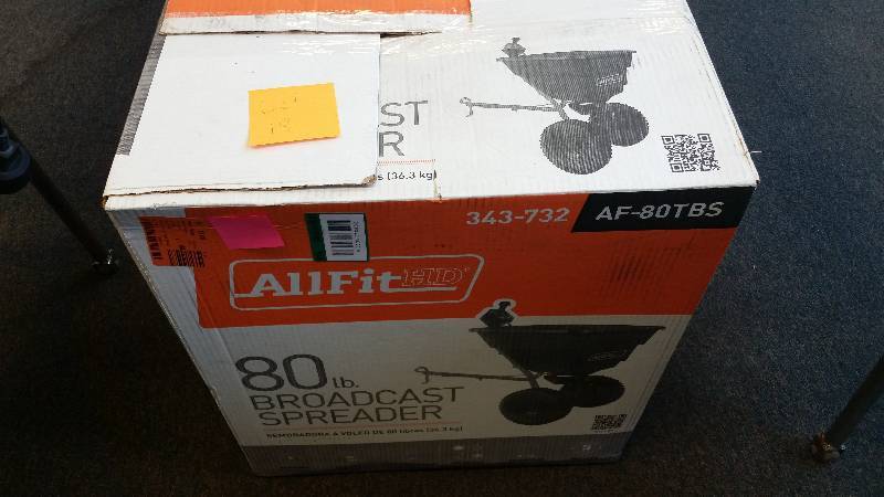 All Fit 80LB Broadcast Spreader