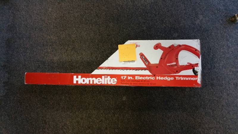 Homelite 17 Electric Hedge Trimmer
