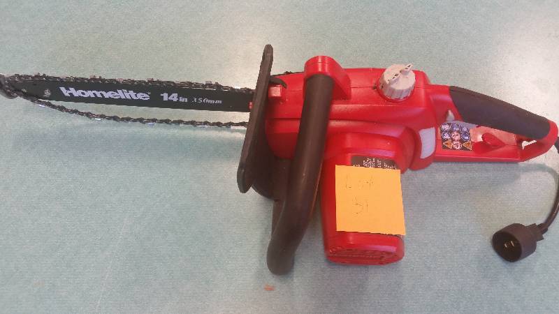 14 Homelite Electric Chain Saw