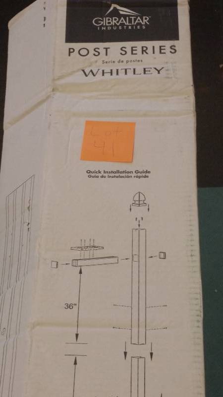 Ardmore Post Whitley Plastic