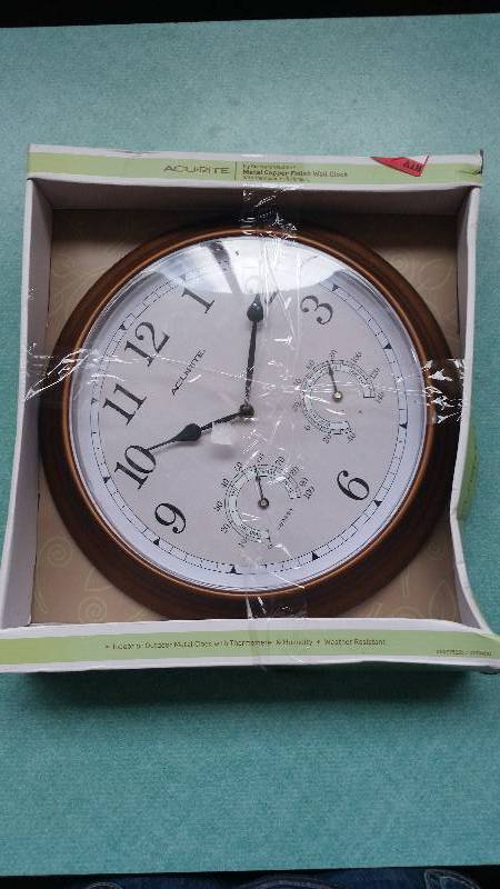 13 Copper Clock