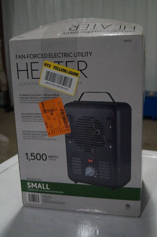 lot 30 image: Utility Heater