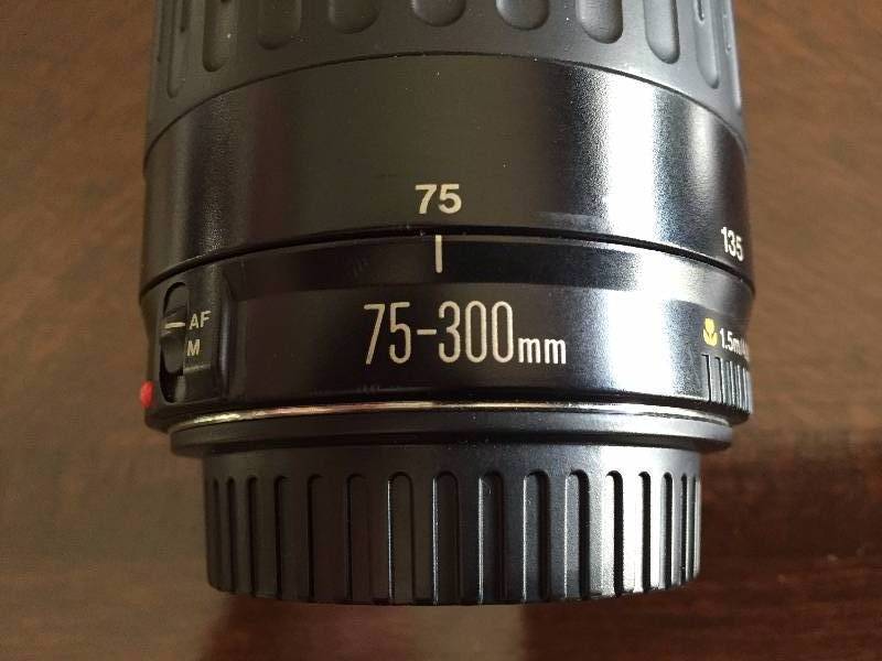 lot 21 image: Hoya 75-300 mm Lens - Excellent Condition