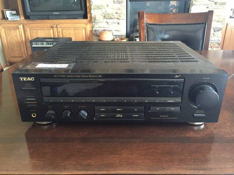 lot 25 image: Awesome Teac Stereo Receiver Model # AG-V1050 Tested & Works