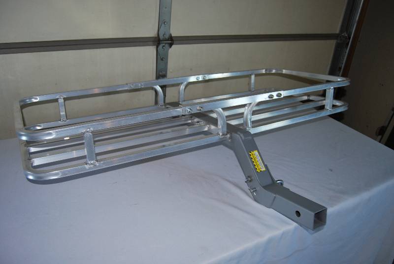 raised hitch cargo carrier